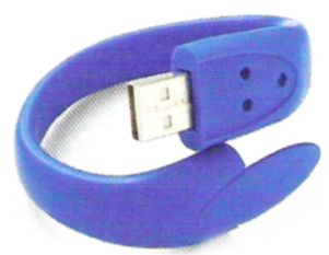 Silicone bracelet USB 2.0 Flash Pen Drive Memory Stick
