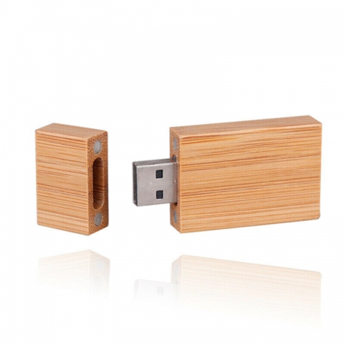 Custom Block Wooden USB 2.0 Flash Drive 16GB 32GB Pendrive