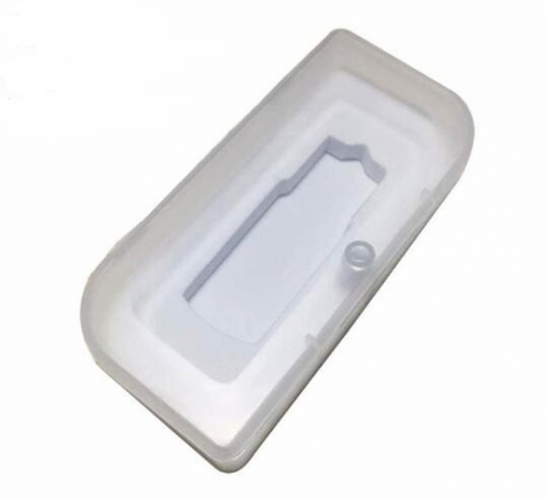 Mini pp plastic usb stick storage box, usb flash drive case
