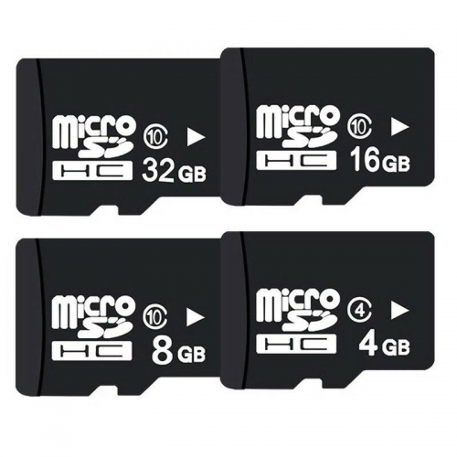 Micro SD HC Class 10 TF Flash SDHC Memory Card Real 4GB 8GB 16GB 32GB 64GB 128GB w/ Adapter
